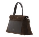 COCCINELLE Nikla Suede Bim Handbag Fango / Fango COCCINELLE Nikla Suede Bim Handbag Fango / Fango