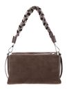 COCCINELLE Boheme Shoulder Bag Suede Leather / Grained Lea. Warm Ta / Warm Ta