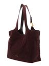 COCCINELLE C-Easy Check E Shoulder Bag Berry / Berry COCCINELLE C-Easy Check E Shoulder Bag Berry / Berry