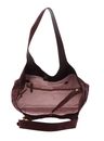 COCCINELLE C-Easy Check E Shoulder Bag Berry / Berry COCCINELLE C-Easy Check E Shoulder Bag Berry / Berry