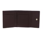 COCCINELLE Metallic Soft Wallet Grained Leather Berry