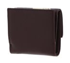COCCINELLE Metallic Soft Wallet Grained Leather Berry