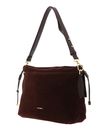 COCCINELLE Lidia Handbag Suede Leather / Smooth Leather Brunette / Brunet COCCINELLE Lidia Handbag Suede Leather / Smooth Leather Brunette / Brunet