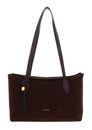 COCCINELLE Thess Handbag Suede Le. / Grained Le. Brunette / Brunet