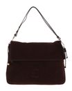 COCCINELLE Lidia Suede Le. / Smooth Le. Shoulderbag Brunette / Brunet