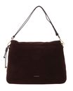COCCINELLE Lidia Suede Le. / Smooth Le. Shoulderbag Brunette / Brunet