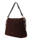 COCCINELLE Lidia Suede Le. / Smooth Le. Shoulderbag Brunette / Brunet