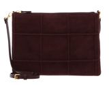 COCCINELLE Best Check Embroidery Crossbody Bag Berry / Berry