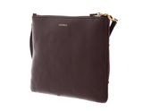 COCCINELLE Best Check Embroidery Crossbody Bag Berry / Berry