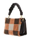 COCCINELLE Boheme Vichy Patch Handbag Mul. Robin / Fango