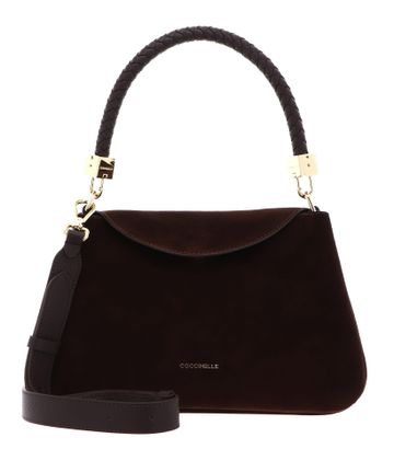 COCCINELLE Tiggy Handbag Suede Leath. / Grained Le. S Brunette / Brunet