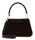 COCCINELLE Tiggy Handbag Suede Leath. / Grained Le. S Brunette / Brunet