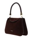 COCCINELLE Tiggy Handbag Suede Leath. / Grained Le. S Brunette / Brunet