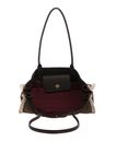 COCCINELLE Sabine Soft Handbag Suede Le. / Eco Fur / Gra. Le Fango / War. T / Fan