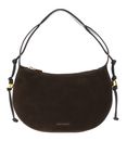 COCCINELLE Thess Handbag Suede Le. / Grained Le. Fango / Fango
