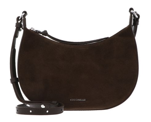COCCINELLE Fujiko Suede Bi Mini Bag Fango / Fango
