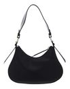 COCCINELLE Mavery Pocket Shoulder Bag Grained Leather Noir