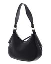 COCCINELLE Mavery Pocket Shoulder Bag Grained Leather Noir