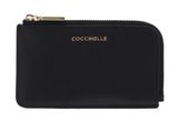 COCCINELLE Metallic Soft Card Holder Noir