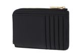COCCINELLE Metallic Soft Card Holder Noir
