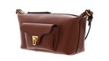 COCCINELLE Beat Generatio Mini Bag Grained Leather Cognac