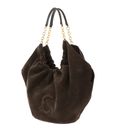COCCINELLE Smash Suede Bim Shoulder Bag Fango / Fango COCCINELLE Smash Suede Bim Shoulder Bag Fango / Fango
