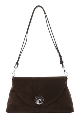 COCCINELLE Nikla Suede Bim Handbag Fango / Fango