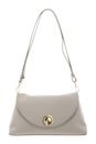 COCCINELLE Nikla Handbag Double Grainy Leather Eucalipto / Fango COCCINELLE Nikla Handbag Double Grainy Leather Eucalipto / Fango