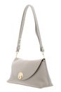 COCCINELLE Nikla Handbag Double Grainy Leather Eucalipto / Fango COCCINELLE Nikla Handbag Double Grainy Leather Eucalipto / Fango