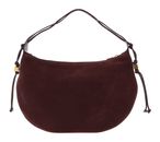 COCCINELLE Thess Handbag Suede Le. / Grained Le. Berry / Berry COCCINELLE Thess Handbag Suede Le. / Grained Le. Berry / Berry