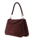 COCCINELLE Tiggy Suede Bim Handbag S Berry / Berry
