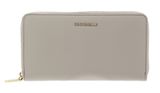 COCCINELLE Metallic Soft Wallet Grained Leather Eucalipto COCCINELLE Metallic Soft Wallet Grained Leather Eucalipto
