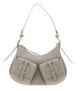COCCINELLE Mavery Pocket Shoulder Bag Grained Leather Eucalipto COCCINELLE Mavery Pocket Shoulder Bag Grained Leather Eucalipto
