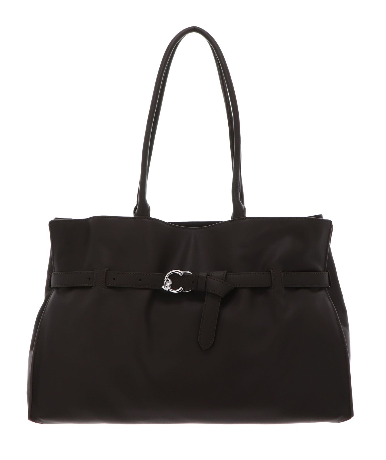 COCCINELLE Sabine Soft Shoulder Bag Fango