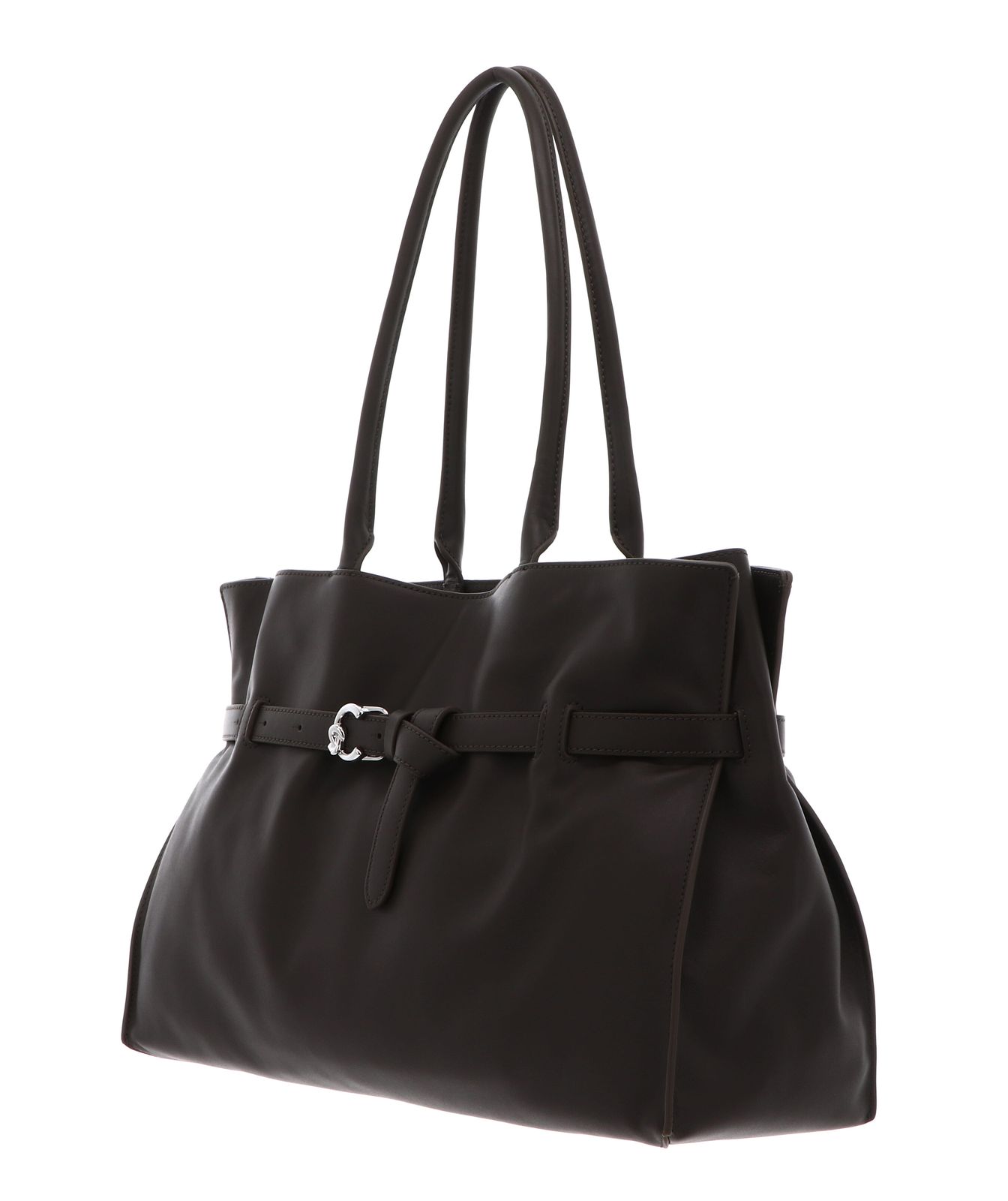COCCINELLE Sabine Soft Shoulder Bag Fango COCCINELLE Sabine Soft Shoulder Bag Fango