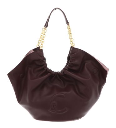 COCCINELLE Smash Handbag Smooth Leather Berry COCCINELLE Smash Handbag Smooth Leather Berry
