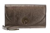 COCCINELLE Nikla Smooth Handbag Smooth Leather Antique Brass