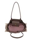 COCCINELLE Sabine Soft Handbag Suede Le. / Eco Fur / Gra. Le War T / War. T / War COCCINELLE Sabine Soft Handbag Suede Le. / Eco Fur / Gra. Le War T / War. T / War