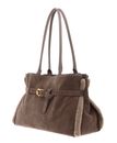 COCCINELLE Sabine Soft Handbag Suede Le. / Eco Fur / Gra. Le War T / War. T / War COCCINELLE Sabine Soft Handbag Suede Le. / Eco Fur / Gra. Le War T / War. T / War