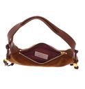 COCCINELLE Thess Handbag Suede Le. / Grained Le. Cognac / Cognac