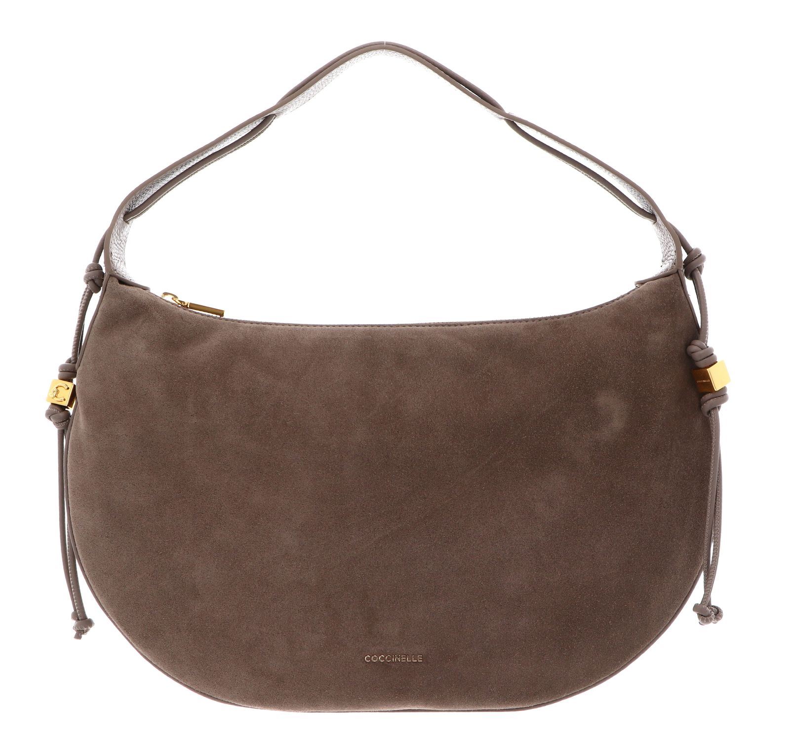 COCCINELLE Thess Handbag Suede Le. / Grained Le. Warm Ta / Warm Ta