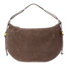 COCCINELLE Thess Handbag Suede Le. / Grained Le. Warm Ta / Warm Ta COCCINELLE Thess Handbag Suede Le. / Grained Le. Warm Ta / Warm Ta