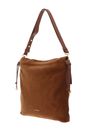 COCCINELLE Lidia Suede Le. / Smooth Le. Shoulderbag Cognac / Cognac