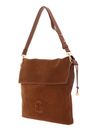COCCINELLE Lidia Suede Le. / Smooth Le. Shoulderbag Cognac / Cognac