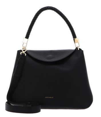 COCCINELLE Tiggy Handbag Grained Leather Noir