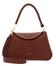 COCCINELLE Tiggy Handbag Grained Leather Cognac