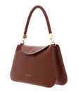 COCCINELLE Tiggy Handbag Grained Leather Cognac