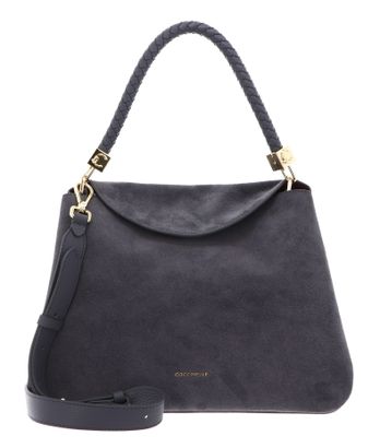 COCCINELLE Tiggy Handbag Suede Leath. / Grained Le. Stove / Stove