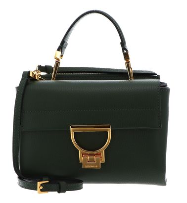 COCCINELLE Arlettis Handbag Grainy Leather Garden Green