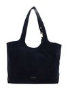 COCCINELLE C-Easy Handbag Vichy Suede Pat. / Smo. Le. Mul. Stove / Midn. COCCINELLE C-Easy Handbag Vichy Suede Pat. / Smo. Le. Mul. Stove / Midn.